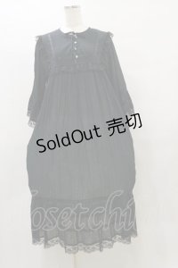 Katie / ASHBURY ethnic dress  ブラック H-25-08-05-064-LO-OP-KB-ZH