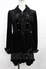 axes femme / ベルベットジャケット M ブラック H-25-08-05-1027-AX-JA-NS-ZH
