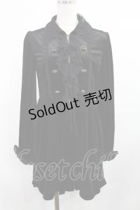 axes femme / ベルベットジャケット M ブラック H-25-08-05-1027-AX-JA-NS-ZH