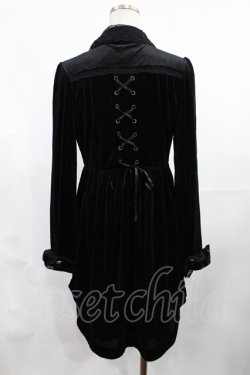 画像2: axes femme / ベルベットジャケット M ブラック H-25-08-05-1027-AX-JA-NS-ZH