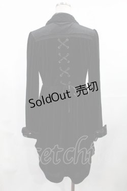画像2: axes femme / ベルベットジャケット M ブラック H-25-08-05-1027-AX-JA-NS-ZH