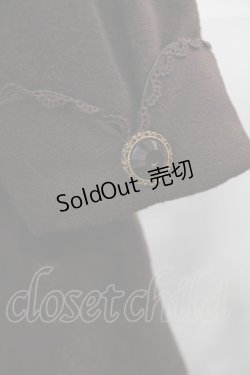 画像3: axes femme / 裾刺繍ファーティペ付きコート M ブラウン H-25-08-05-1028-AX-CO-NS-ZH