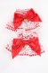 画像1: Angelic Pretty / Lovelyチェックお袖とめ  レッド H-25-08-05-1034-AP-ZA-NS-ZH (1)