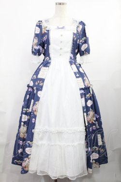 画像1: axes femme kawaii / 10thアニバーサリーワンピース M ブルー H-25-08-05-1005-AX-OP-NS-ZH