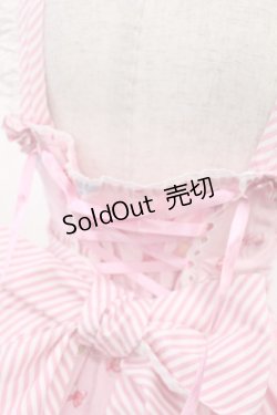画像4: Angelic Pretty / MIRACLECANDYドットチュールジャンパースカート Free ピンク H-25-08-05-1007-AP-OP-NS-ZH