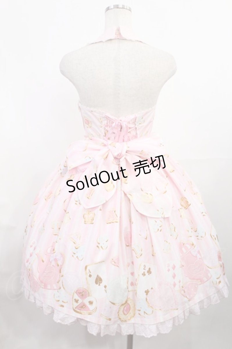 画像3: Angelic Pretty / Wonder Cookieビスチェ風ジャンパースカート Free ピンク H-25-08-05-1008-AP-OP-NS-ZH (3)