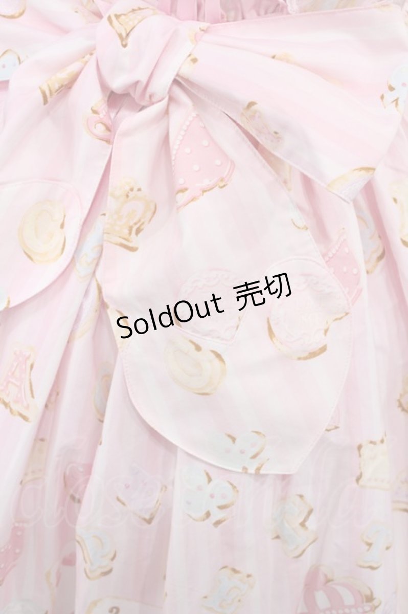 画像4: Angelic Pretty / Wonder Cookieビスチェ風ジャンパースカート Free ピンク H-25-08-05-1008-AP-OP-NS-ZH (4)