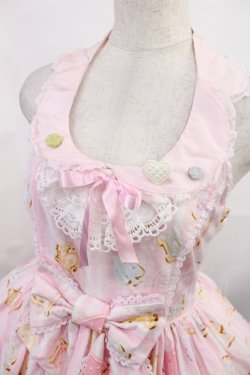 画像5: Angelic Pretty / Wonder Cookieビスチェ風ジャンパースカート Free ピンク H-25-08-05-1008-AP-OP-NS-ZH