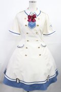 Amavel / Admiral Embemミリタリーワンピース Free アイボリー H-25-08-05-1012-CA-OP-NS-ZH
