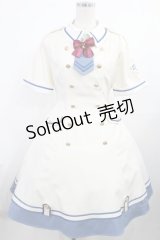 Amavel / Admiral Embemミリタリーワンピース Free アイボリー H-25-08-05-1012-CA-OP-NS-ZH