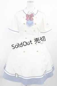 Amavel / Admiral Embemミリタリーワンピース Free アイボリー H-25-08-05-1012-CA-OP-NS-ZH