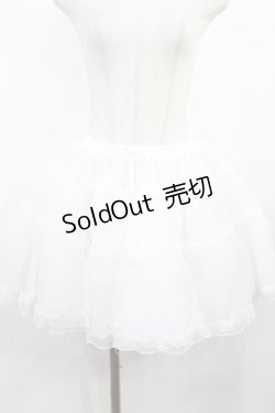 画像1: Angelic Pretty / オーガンジーパニエ Free オフ H-25-08-05-1017-AP-SK-NS-ZH