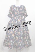 axes femme kawaii / クラシックベリーワンピース M ネイビー H-25-08-05-1003-AX-OP-NS-ZH