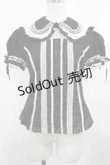 Angelic Pretty / つけ襟付きブラウス Free ブラック H-25-08-05-1025-AP-BL-NS-ZH