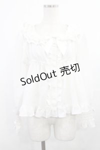 BABY,THE STARS SHINE BRIGHT / エリーゼベビードールブラウス Free オフ H-25-08-05-1026-BA-BL-NS-ZH