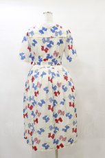 画像2: Jane Marple / Anniversary ribbonsマリンカラードレス M オフ H-26-02-05-006-JM-OP-KB-ZH (2)