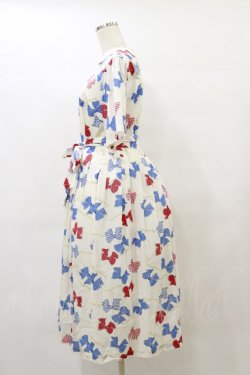 画像3: Jane Marple / Anniversary ribbonsマリンカラードレス M オフ H-25-08-05-070-JM-OP-KB-ZH