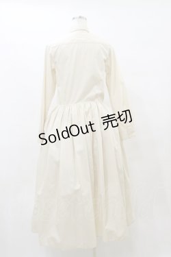 画像2: MILK / ロングシャツDress  ベージュ H-25-08-05-072-ML-OP-KB-ZH