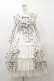 画像1: ATELIER PIERROT / Rosy Bouquet Dress size1 ライトグレー H-25-08-05-073-EL-OP-KB-ZH (1)