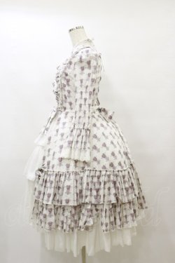 画像3: ATELIER PIERROT / Rosy Bouquet Dress size1 ライトグレー H-25-08-05-073-EL-OP-KB-ZH