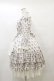 画像3: ATELIER PIERROT / Rosy Bouquet Dress size1 ライトグレー H-25-08-05-073-EL-OP-KB-ZH (3)