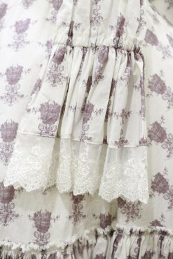 画像4: ATELIER PIERROT / Rosy Bouquet Dress size1 ライトグレー H-25-08-05-073-EL-OP-KB-ZH