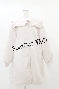 merry jenny / Aラインセーラーコート  ピンク H-25-08-05-075-LO-CO-KB-ZH