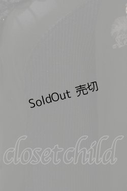 画像3: OZZ ANGELO / リブ切替プリントスリーブトップス  黒 H-25-08-05-010-OO-TO-KB-ZH
