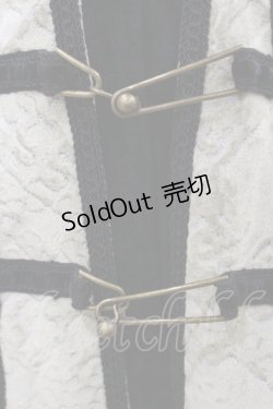 画像5: Rozen Kavalier / 異素材切替ファーカラーコート  黒×緑 H-25-08-05-012-OO-CO-KB-ZTC068