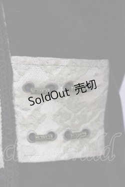 画像6: Rozen Kavalier / 異素材切替ファーカラーコート  黒×緑 H-25-08-05-012-OO-CO-KB-ZTC068