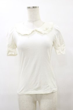 画像1: MILK / メイデン トップス  オフホワイト H-25-08-05-013-ML-TO-KB-ZH