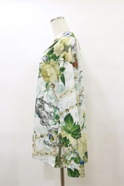 画像3: Triple fortune / 白の王国柄ブラウス  白 H-25-08-05-015-EL-BL-KB-ZH