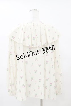 画像2: Candy Stripper / CHULIP VOLUME COLLARブラウス 2 アイボリー H-25-08-05-016-PU-BL-KB-ZH