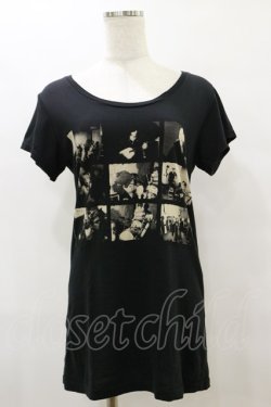 画像1: HYSTERIC GLAMOUR / Andy WarholフォトプリントTシャツ  黒 H-25-08-05-017-PU-TO-KB-ZH