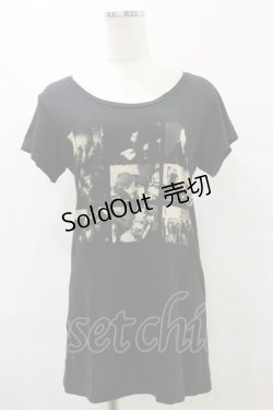画像1: HYSTERIC GLAMOUR / Andy WarholフォトプリントTシャツ  黒 H-25-08-05-017-PU-TO-KB-ZH
