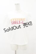 HYSTERIC GLAMOUR / HYS GIRLSプルオーバー  白 H-25-08-05-020-PU-TO-KB-ZT493