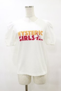 画像1: HYSTERIC GLAMOUR / HYS GIRLSプルオーバー  白 H-25-08-05-020-PU-TO-KB-ZH