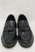 Dr.Martens （Getta Grip） / ADRIAN CROCタッセルローファー UK5(約24cm) ブラック H-25-08-05-005-PU-SH-KB-ZH