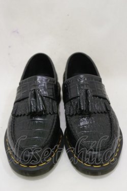 画像1: Dr.Martens （Getta Grip） / ADRIAN CROCタッセルローファー UK5(約24cm) ブラック H-25-08-05-005-PU-SH-KB-ZH