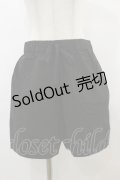 Katie / WORK UP trek shorts  ブラック H-25-08-05-029-LO-PA-KB-ZH