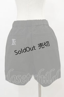 画像2: Katie / WORK UP trek shorts  ブラック H-25-08-05-029-LO-PA-KB-ZH