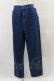 画像1: Katie / KATIE JEANS girl friend pants M ブルー H-25-08-05-031-LO-PA-KB-ZH (1)