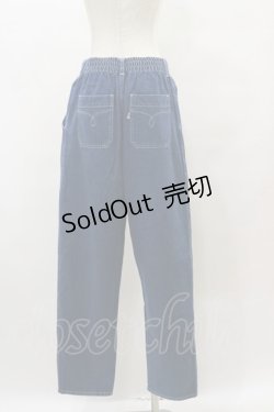 画像2: Katie / KATIE JEANS girl friend pants M ブルー H-25-08-05-031-LO-PA-KB-ZH