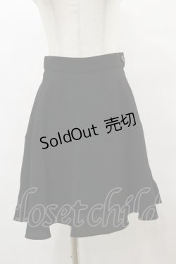 画像1: Moi-meme-Moitie / ビーズスカラップティアードスカート  黒 H-25-08-05-034-MO-SK-KB-ZH