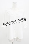 m petit by misako / NINA'Sコラボブラウス L オフ H-25-08-06-029-LO-BL-NS-ZH