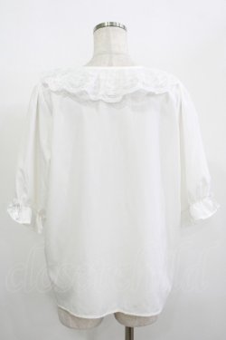画像3: m petit by misako / NINA'Sコラボブラウス L オフ H-25-08-06-029-LO-BL-NS-ZH