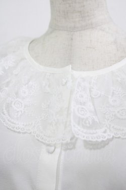 画像4: m petit by misako / NINA'Sコラボブラウス L オフ H-25-08-06-029-LO-BL-NS-ZH