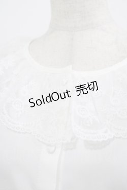 画像4: m petit by misako / NINA'Sコラボブラウス L オフ H-25-08-06-029-LO-BL-NS-ZH