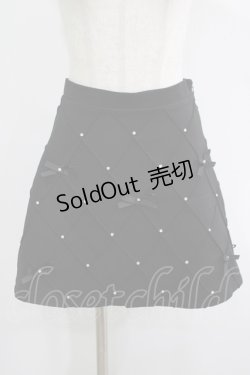 画像1: evelyn / ダイヤビジュースカート Free ブラック H-25-08-06-032-LO-SK-NS-ZH