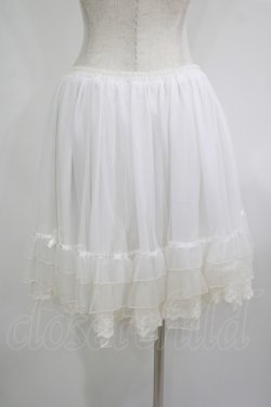 画像3: axes femme kawaii / チュールフリルパニエ M オフ H-25-08-06-034-AX-SK-NS-ZH